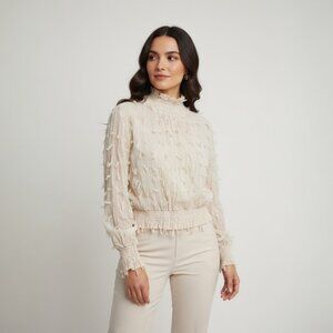 Your Next Love Story Starts Here: Moon River's Romantic Blouse (Size Small)